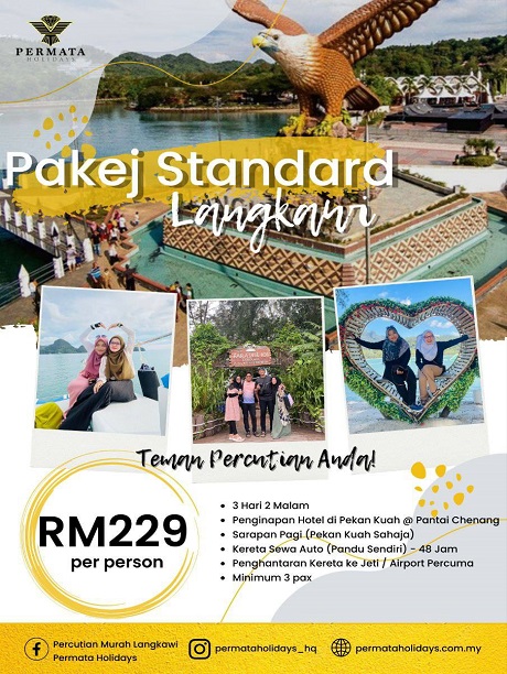 Pakej Standard Langkawi 2020 Permata Holidays