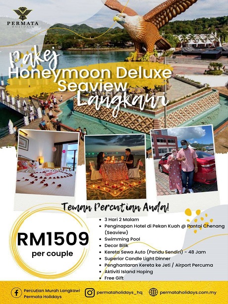 Pakej Honeymoon Deluxe Seaview 4746