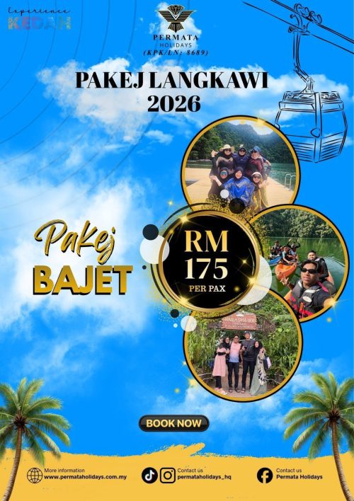 Pakej Bajet Langkawi (Min 4 Pax)