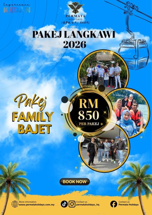 Pakej Family Bajet Langkawi (5–7 pax)