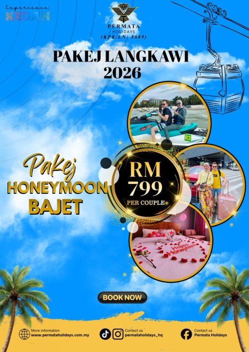 Pakej Honeymoon Bajet Langkawi